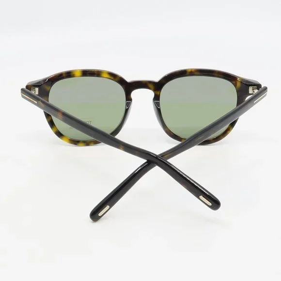 Tom Ford TF816 52N New Tortoise/ Green PAX Sunglasses 51mm with defect - Picture 6 of 6